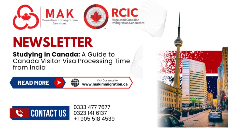 Canada Visitor Visa Processing Time from India