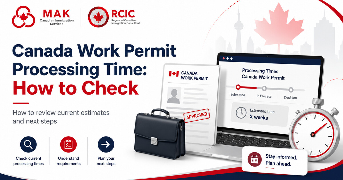 How to check the Canada work permit processing time, LMIA time and permit validity