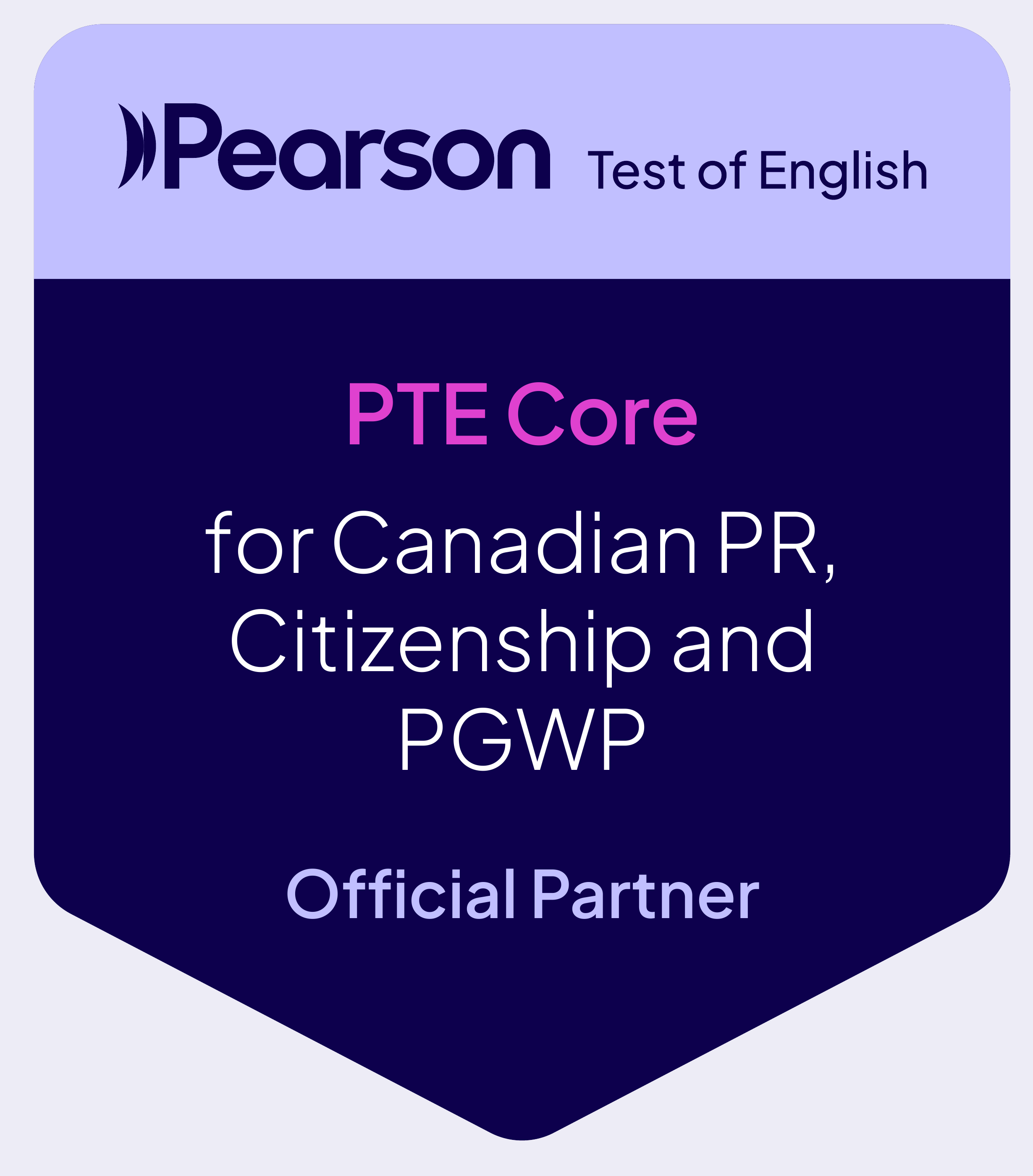 Pearson PTE Core Official Partner